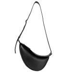 Half Moon Leather Chest Bag